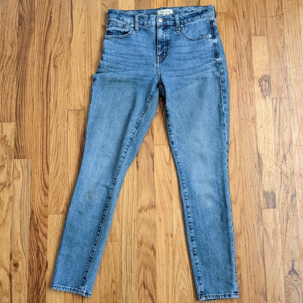 Madewell 9" Mid-Rise Skinny Jeans 26 Tall